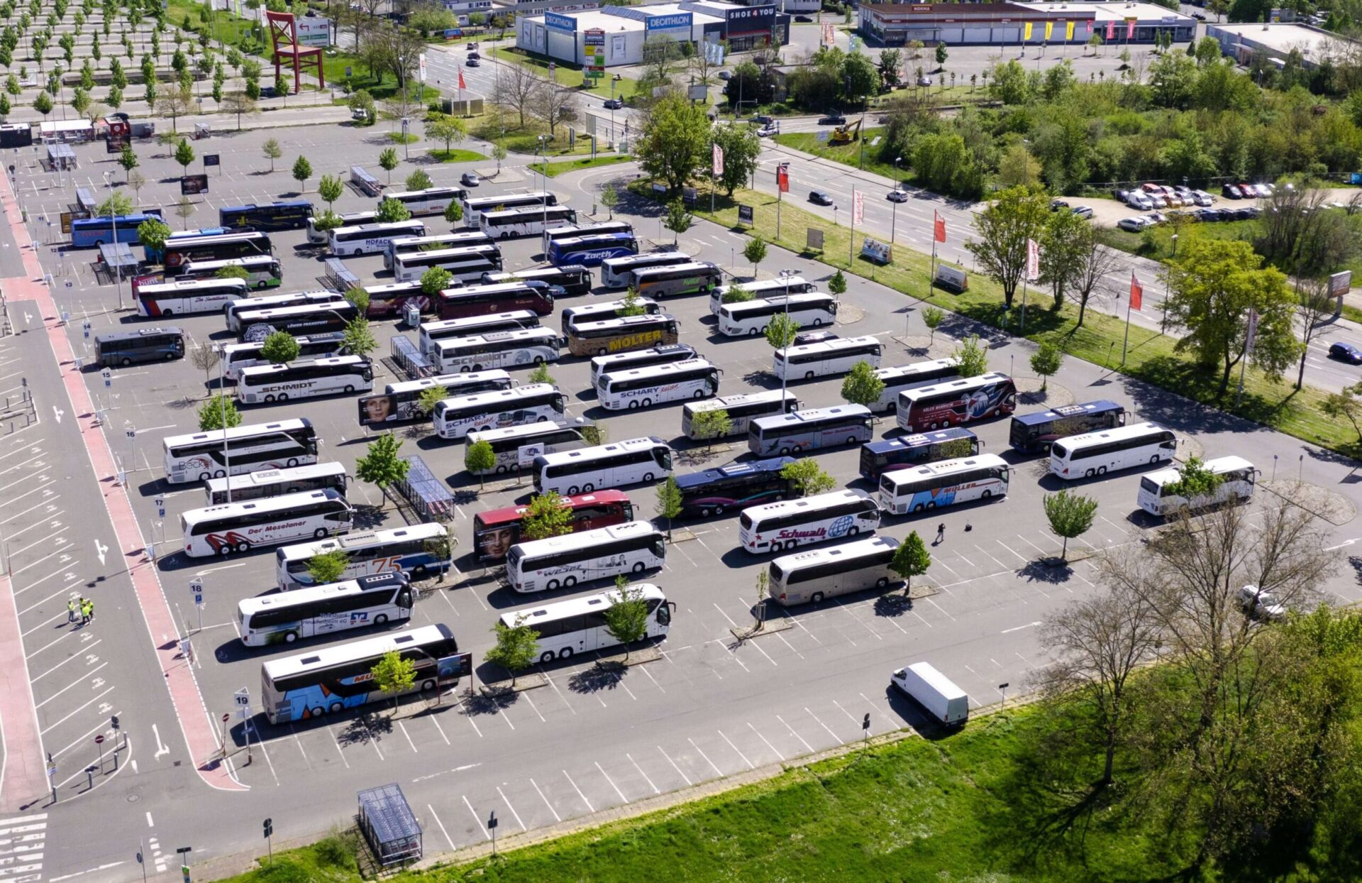 Großveranstaltungen mit Bustransfer von RELAY